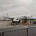 Our FlyBe jet on the apron at Norwich, An End-of-Year Trip to Spreyton, Devon - 29th December 2017