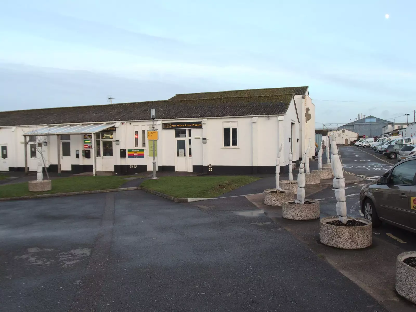 Exeter has an good collection of 1940s buildings, from An End-of-Year Trip to Spreyton, Devon - 29th December 2017