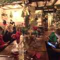 Christmas dining room, Tom Cobley style, An End-of-Year Trip to Spreyton, Devon - 29th December 2017