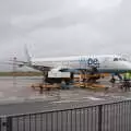 Our FlyBe jet on the apron at Norwich, Killerton House, Broadclyst, Devon - 30th December 2017