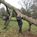 Matt takes a photo, Killerton House, Broadclyst, Devon - 30th December 2017