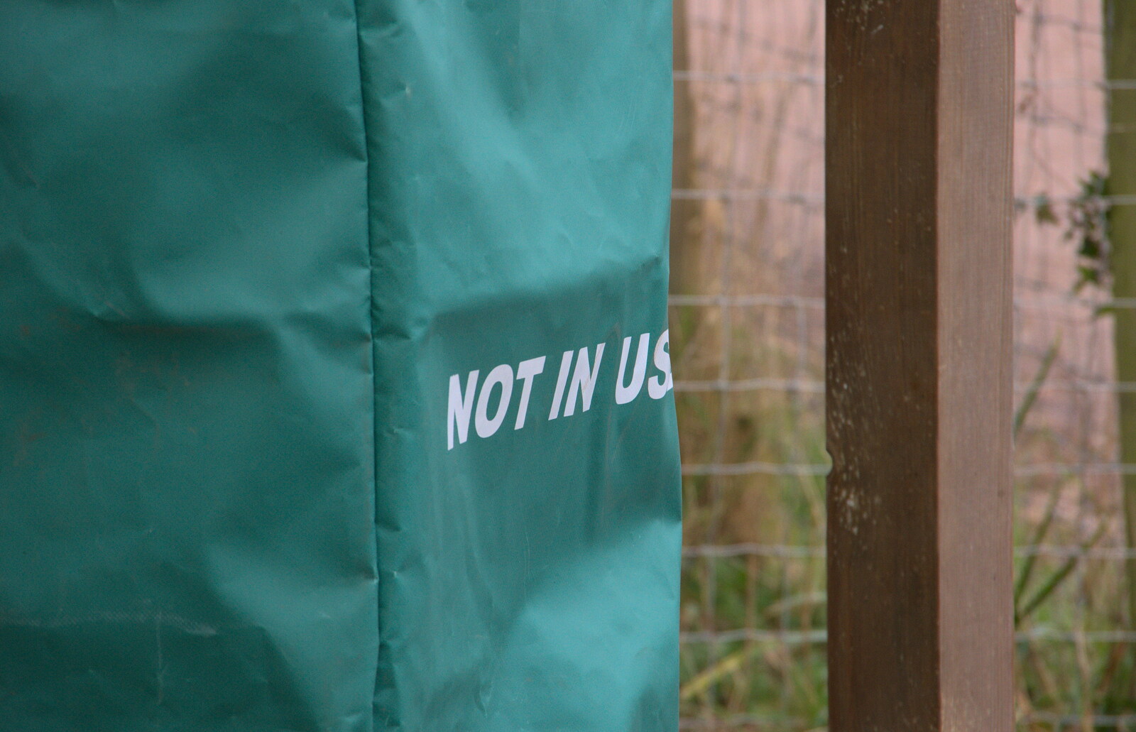 'Not in us' apparently from Killerton House, Broadclyst, Devon - 30th December 2017