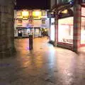 Looking up St. James Street to the King's Arms, New Year's Eve in Spreyton, Devon - 31st December 2017