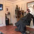 Fred gets a haircut in Gavin Doe's barbers in Diss, January Misc: Haircut 100, Diss, Norfolk - 14th January 2018