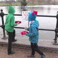 The boys eat sausage by the Mere, January Misc: Haircut 100, Diss, Norfolk - 14th January 2018