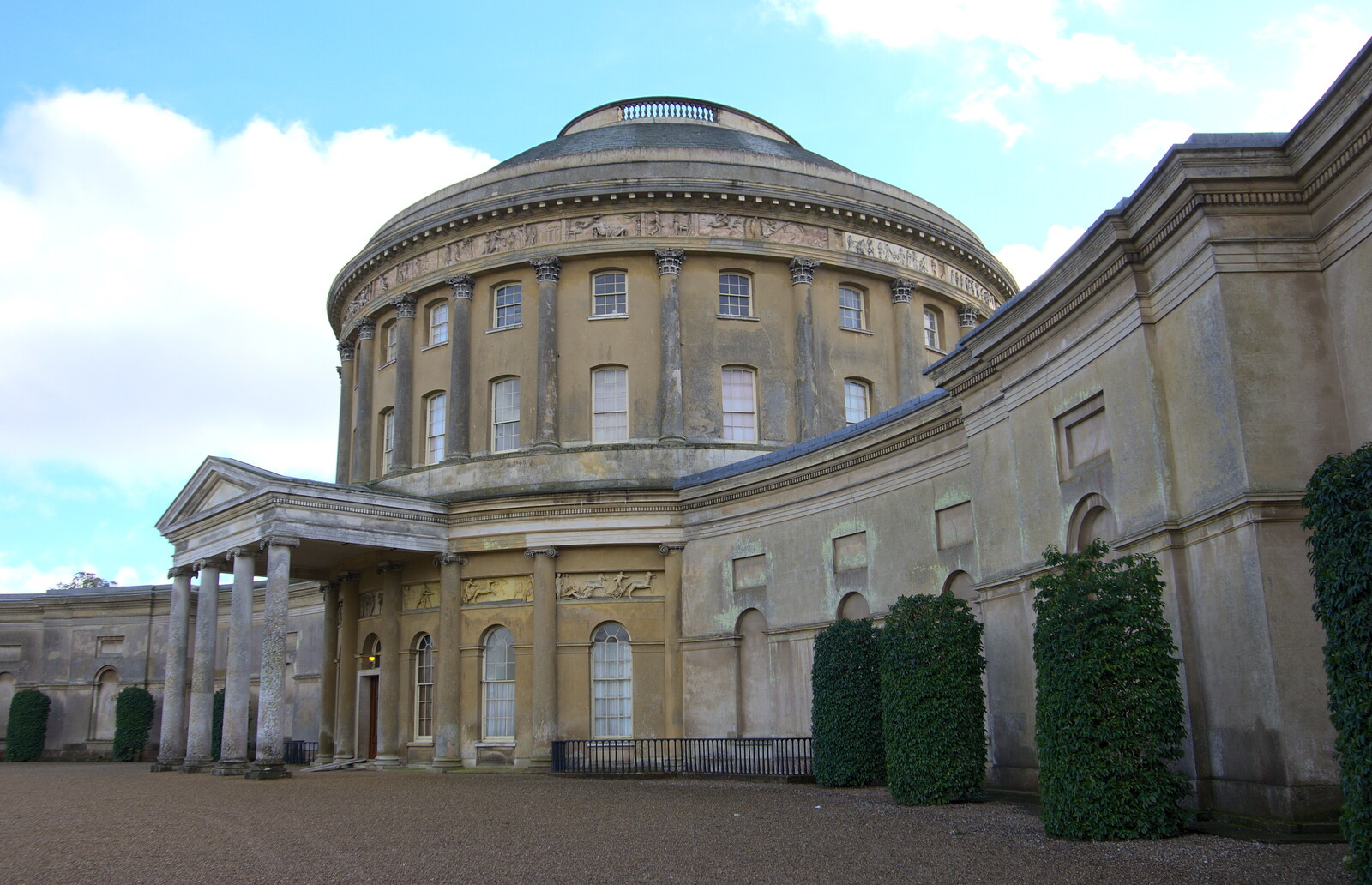 The Ickworth rotunda from Life Below Stairs, Ickworth House, Horringer, Suffolk - 28th January 2018