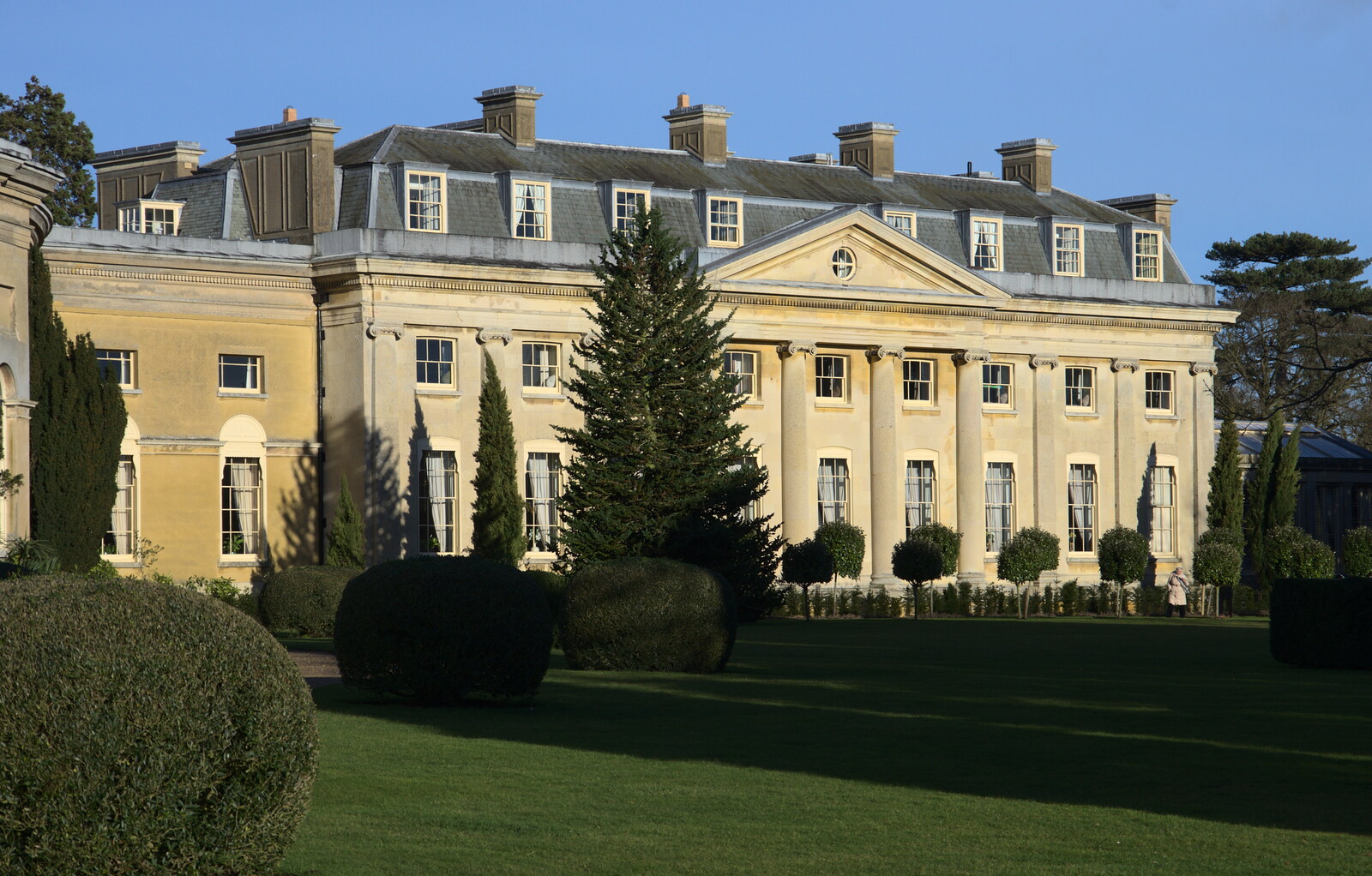 The south wing is now a hotel from Life Below Stairs, Ickworth House, Horringer, Suffolk - 28th January 2018