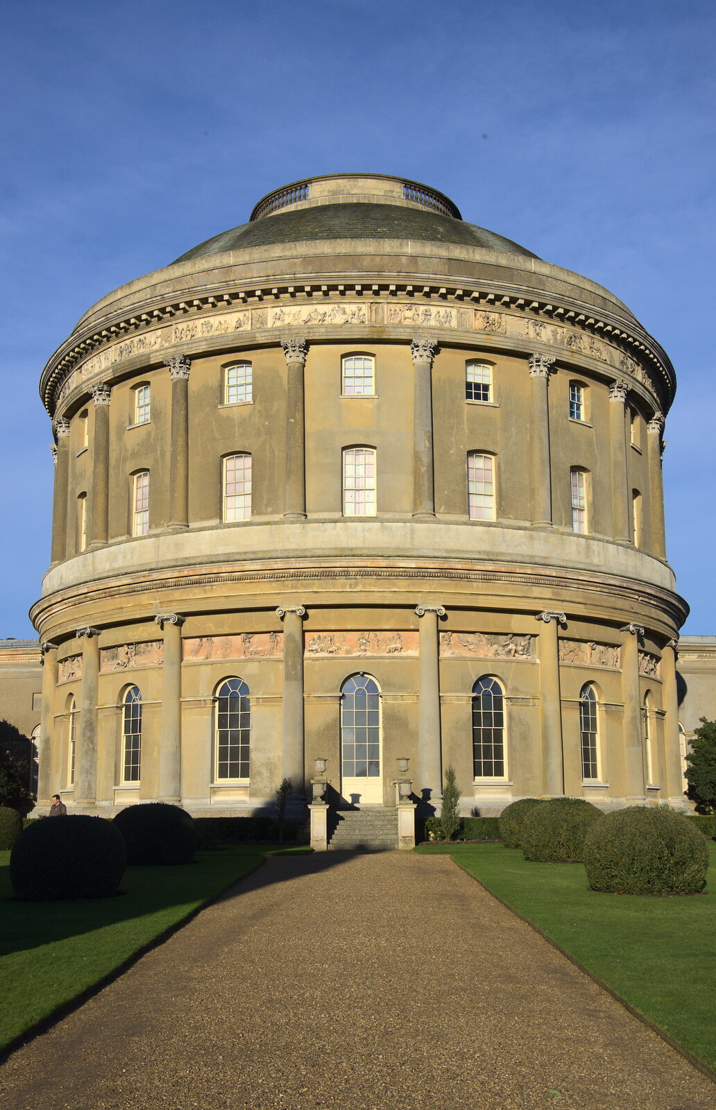 The cliché Rotunda photo from Life Below Stairs, Ickworth House, Horringer, Suffolk - 28th January 2018