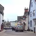 Market Place and Browne's the butchers, Paddington Fire Alarms and Mere Moments Café, Diss, Norfolk - 2nd February 2018