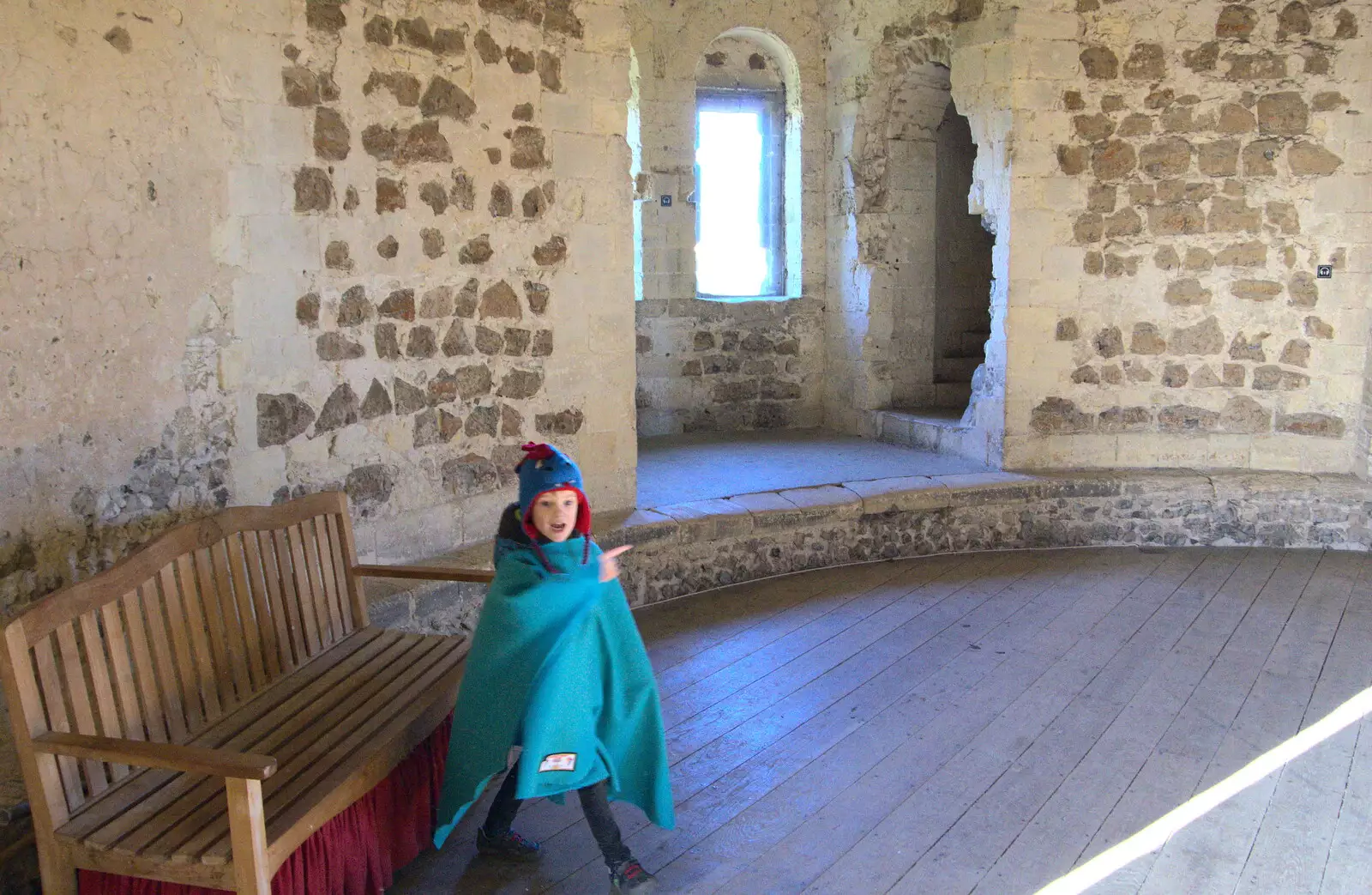 Harry runs around, from An Orford Day Out, Orford, Suffolk - 17th February 2018