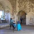2018 The gang roam around inside Orford castle