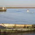 A wrecked boat, An Orford Day Out, Orford, Suffolk - 17th February 2018