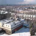 The scenic desert of Paddington after a bit of snow, Snowmageddon: The Beast From the East, Suffolk and London - 27th February 2018