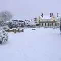 Oaksmere, under a blanket of snow, The Beast From the East: Snow Days, Brome, Suffolk - 28th February 2018