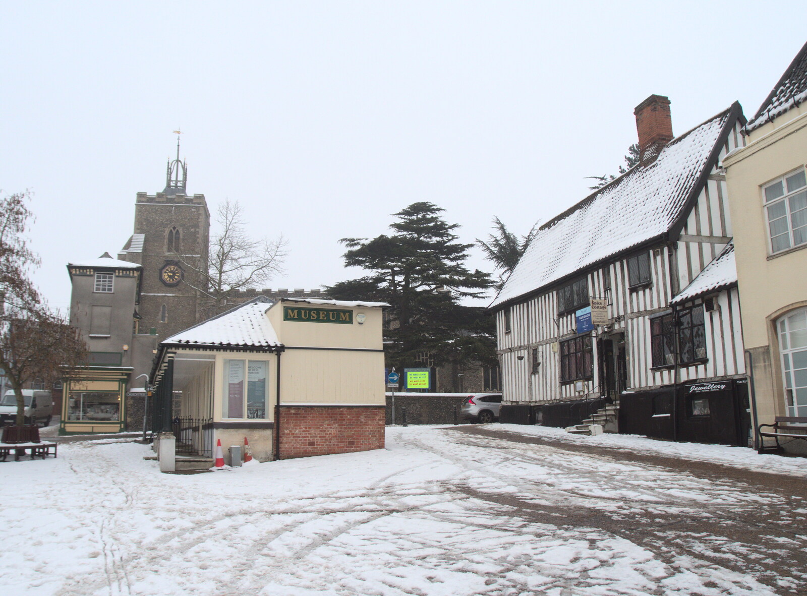 The Diss Museum from More March Snow and a Postcard from Diss, Norfolk - 3rd March 2018
