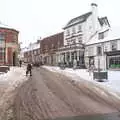 Market Hill is still quite snowy, More March Snow and a Postcard from Diss, Norfolk - 3rd March 2018