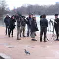 Some mad filming occurs in Hyde Park, The End of the Beast (From the East), Brome, Suffolk - 4th March 2018