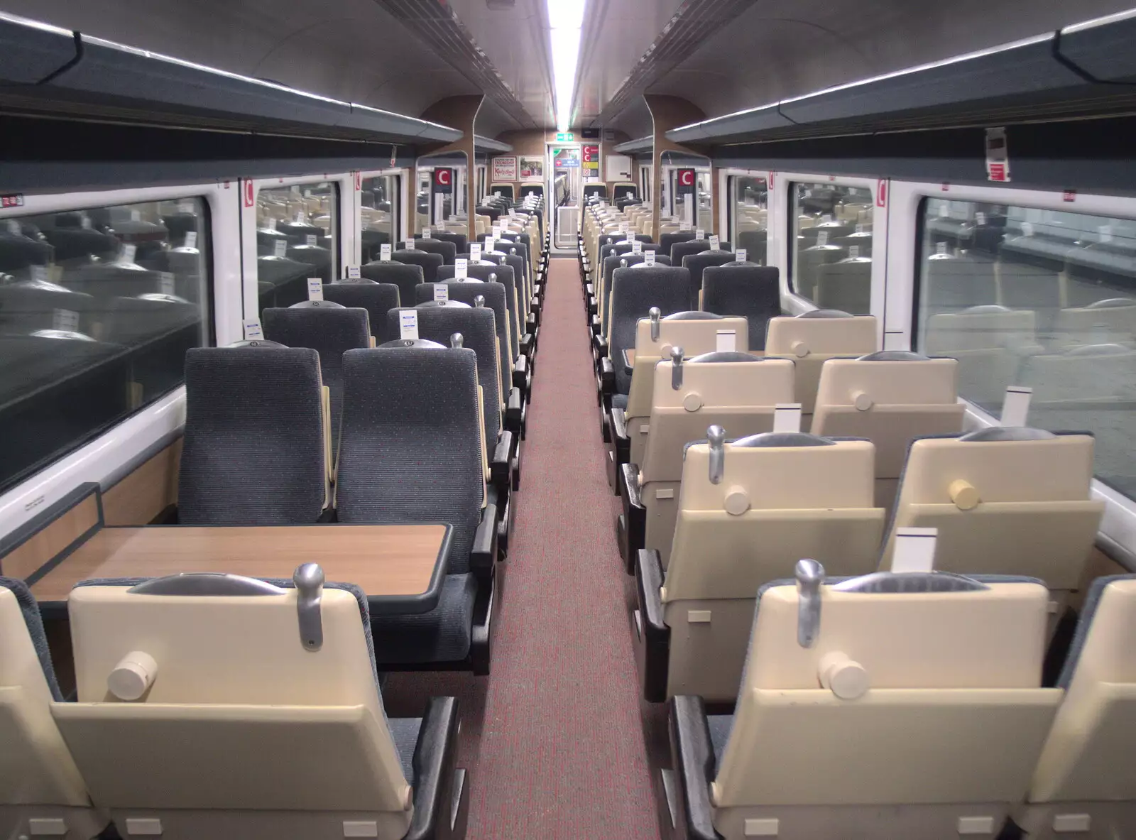 First on the train, in a Mark 3 carriage, from The End of the Beast (From the East), Brome, Suffolk - 4th March 2018