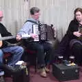 The band - not quite Irish trad, but close enough, St. Patrick's Day at the Village Hall, Brome, Suffolk - 16th March 2018