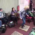 A bit of dancing on boards occurs, St. Patrick's Day at the Village Hall, Brome, Suffolk - 16th March 2018