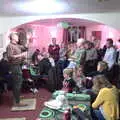 Big Steve does a speech, St. Patrick's Day at the Village Hall, Brome, Suffolk - 16th March 2018