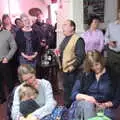 A nice bit of unaccompanied singing occurs, St. Patrick's Day at the Village Hall, Brome, Suffolk - 16th March 2018