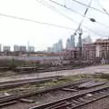 This view of the City is slowly disappearing, Trackside Graffiti, and Harry's Cake, London and Suffolk - 28th March 2018