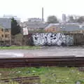 More trackside graffiti, Trackside Graffiti, and Harry's Cake, London and Suffolk - 28th March 2018