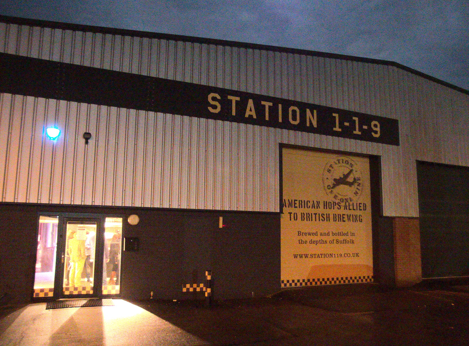 The Station 1-1-9 warehouse from Elvis Lives! (in a Brewery), Station 119, Eye, Suffolk - 29th March 2018