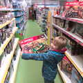Harry's happy with his choice of Ninjago Lego, A Couple of Trips to Norwich, Norfolk - 31st March 2018