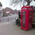 K6 phonebox on St. Gregory's Alley, A Couple of Trips to Norwich, Norfolk - 31st March 2018