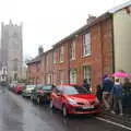 A rainy Church Street in Eye, Darts at the Beaky, and a Visit From Brussels, Occold and Thorndon, Suffolk - 9th April 2018