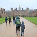 2018 The gang head up to Blickling Hall, on a wet day