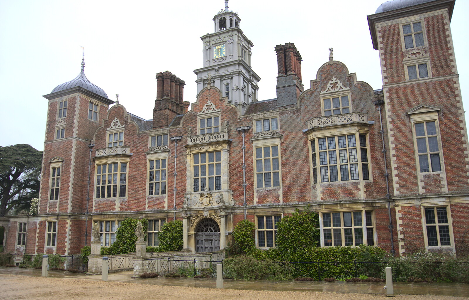 The grand frontage of Blickling from A Trip to Blickling Hall, Aylsham, Norfolk - 29th April 2018