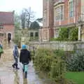 Walking around in the rain, A Trip to Blickling Hall, Aylsham, Norfolk - 29th April 2018