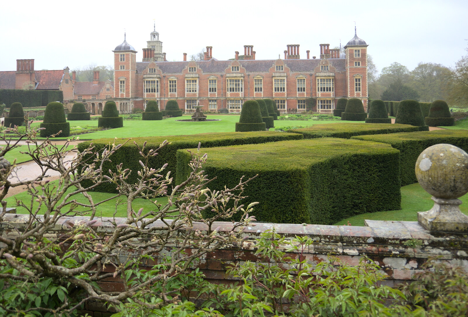 Blickling's impressive topiary from A Trip to Blickling Hall, Aylsham, Norfolk - 29th April 2018