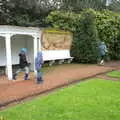 We visit a garden shelter, A Trip to Blickling Hall, Aylsham, Norfolk - 29th April 2018