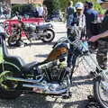 An American chopper, Beer, Bikes and Bands, Burston Crown, Burston, Norfolk - 6th May 2018