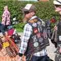 Bikers like badges, Beer, Bikes and Bands, Burston Crown, Burston, Norfolk - 6th May 2018