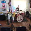 The band kicks off, Beer, Bikes and Bands, Burston Crown, Burston, Norfolk - 6th May 2018