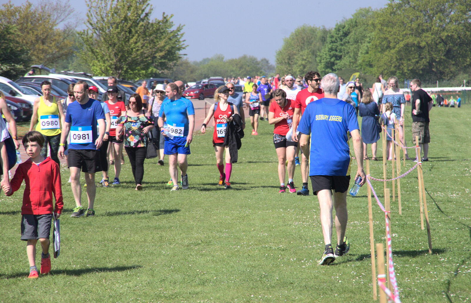 More entrants and supporters from Isobel's 10km Run, Alton Water, Stutton, Suffolk - 6th May 2018