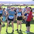 Isobel and Allyson hang around after registration, Isobel's 10km Run, Alton Water, Stutton, Suffolk - 6th May 2018