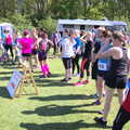 There's a big queue for the bogs, Isobel's 10km Run, Alton Water, Stutton, Suffolk - 6th May 2018
