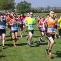 The serious runners go first, Isobel's 10km Run, Alton Water, Stutton, Suffolk - 6th May 2018