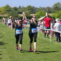 The joy of finishing, Isobel's 10km Run, Alton Water, Stutton, Suffolk - 6th May 2018