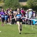 Allyson comes in, Isobel's 10km Run, Alton Water, Stutton, Suffolk - 6th May 2018