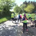 Another pause to check for directions, The BSCC Weekend Away, Holt, Norfolk - 12th May 2018