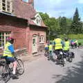 A pause to re-group in a pretty village, The BSCC Weekend Away, Holt, Norfolk - 12th May 2018