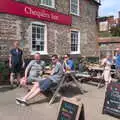 The BSCC hangs around outside the pub, The BSCC Weekend Away, Holt, Norfolk - 12th May 2018