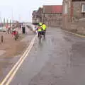 We cycle through a soggy Blakeney, The BSCC Weekend Away, Holt, Norfolk - 12th May 2018